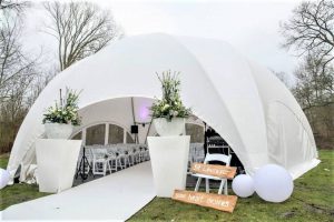 namiot okrągły na ślub wynajem 8x8